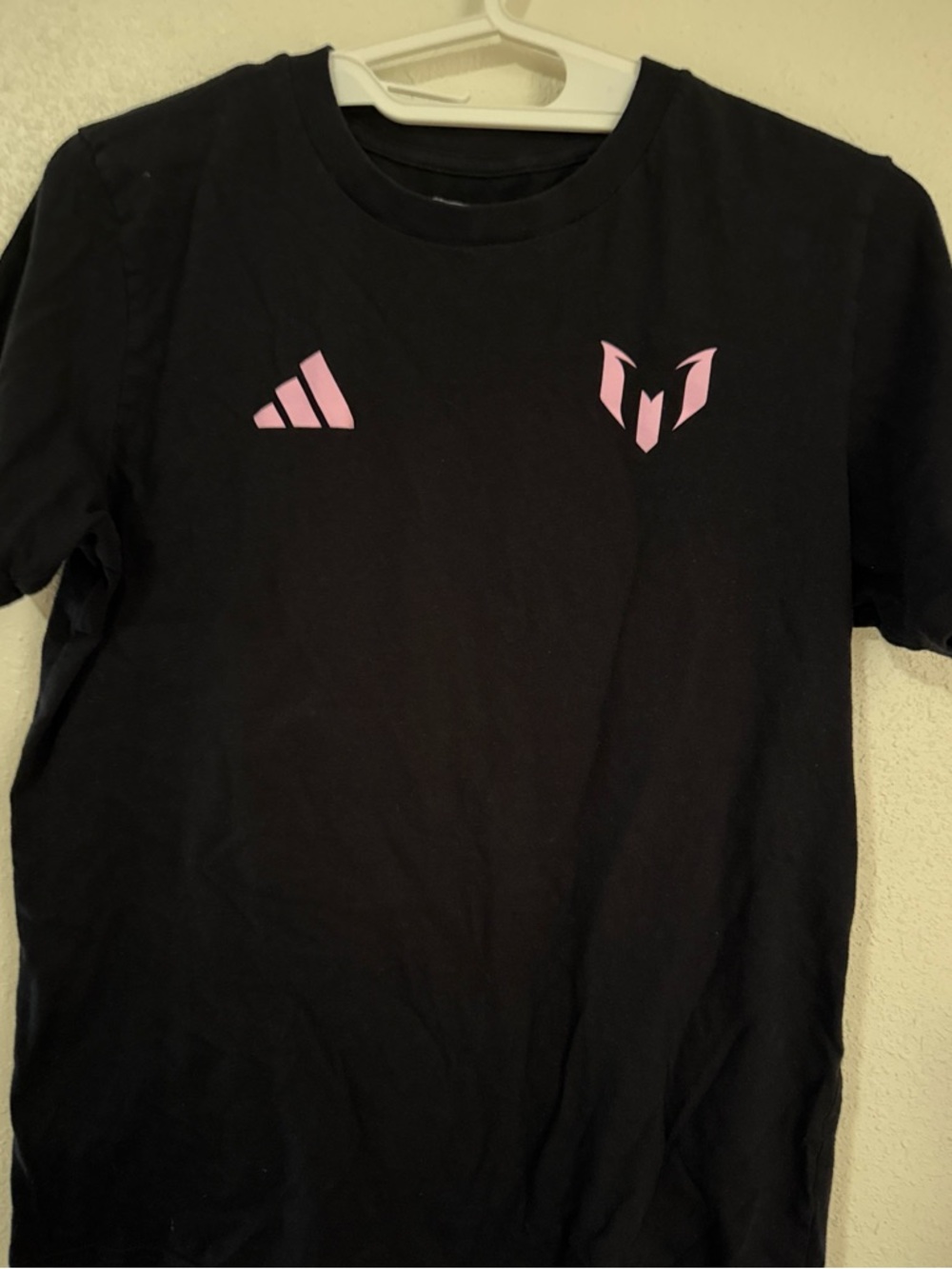 adidas Messi 10 Black Tee| XL fits more like a large